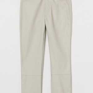 H&M Faux Leather Pants